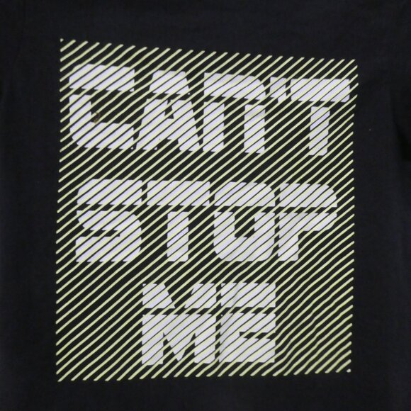 ATHLETIC WORKS - Dri-More | small (7/8) boys | Can't Stop Me Black Graphic Tee - Picture 1 of 13